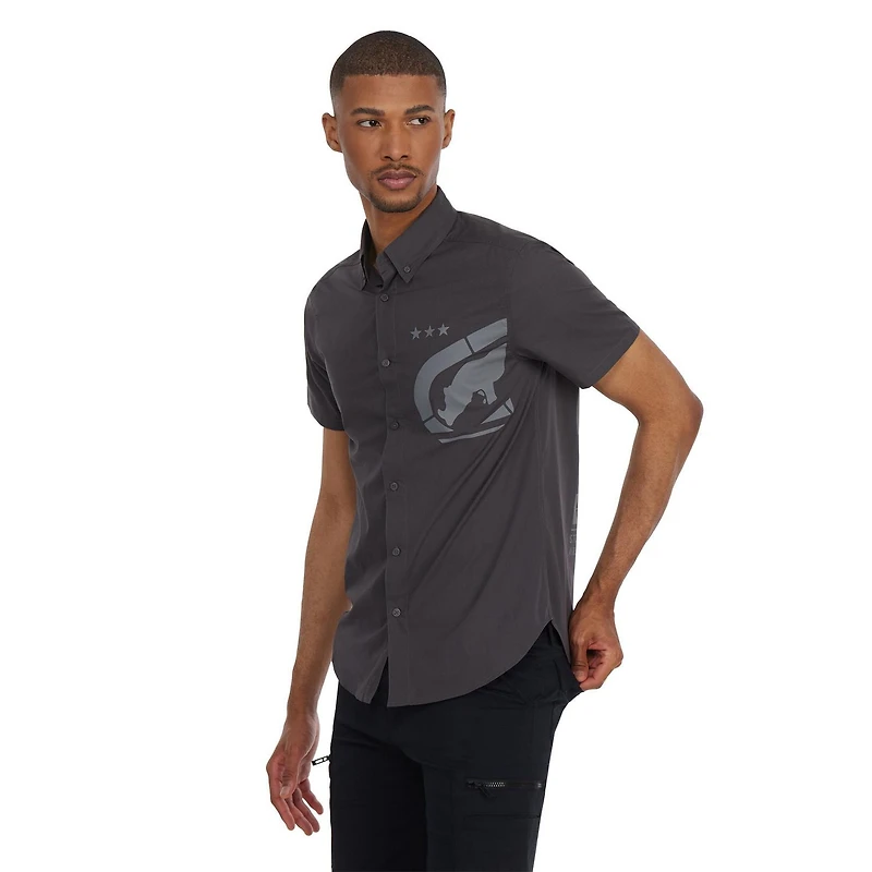 Ecko UNLTD chemise tissée à manches courtes pour hommes
