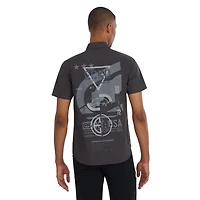 Ecko UNLTD chemise tissée à manches courtes pour hommes