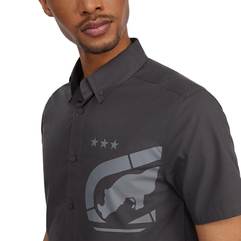 Ecko UNLTD chemise tissée à manches courtes pour hommes