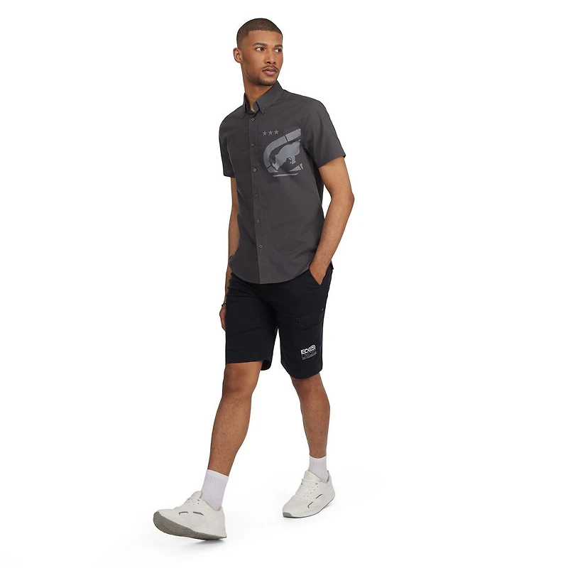 Ecko UNLTD chemise tissée à manches courtes pour hommes
