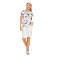 Iyla Women's Button Back Tee