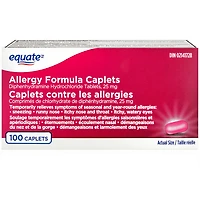 Formule contre les allergies Equate