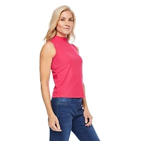 Iyla Women's Mock Neckline Rib Top