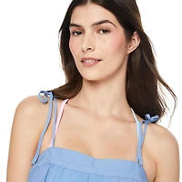 No Boundaries Women's Tiered Cover-Up