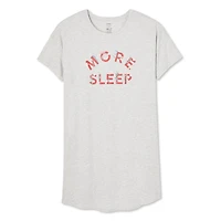 George Women's Plus Crew Neckline Nightshirt