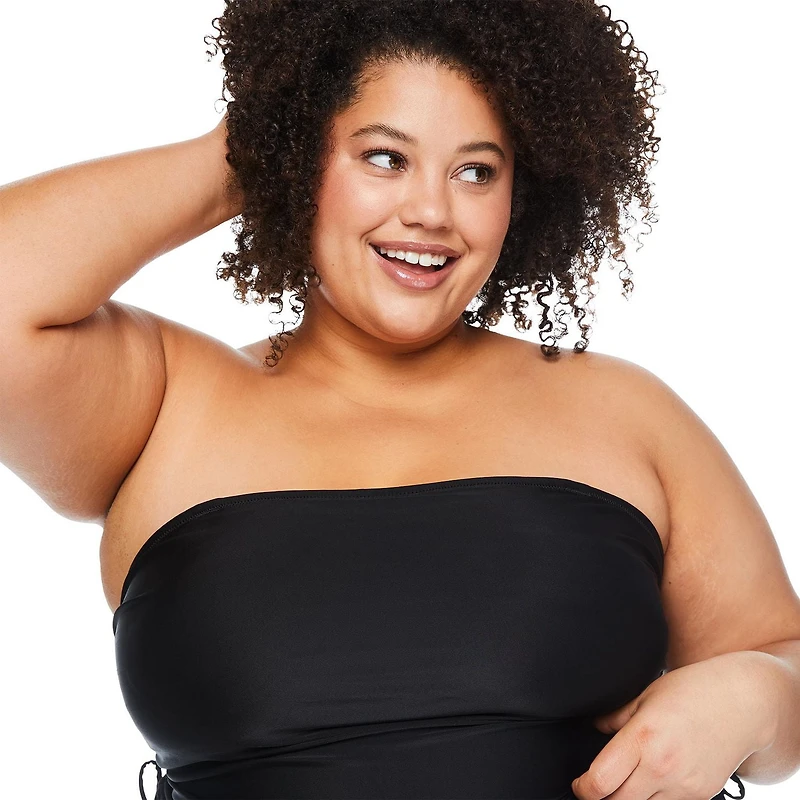 George Plus Women's Ruched Tankini