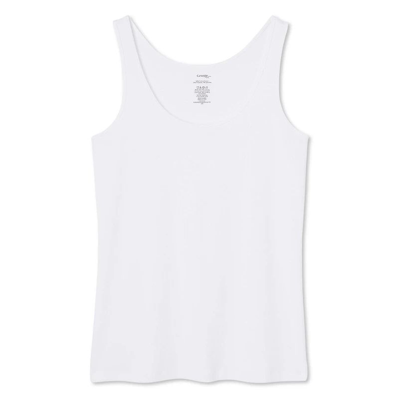 George Women's Plus Rib Tank