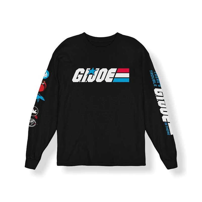 Nerf T-shirt homme manches longues avec poignets côtelés