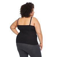 George Women's Plus Rib Tank, Sizes 1X-4X