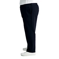 Pantalon kaki extensible et infroissable haut de gamme pour hommes Haggar® grandes tailles