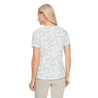 Iyla Women's Printed Tee, Sizes S-XXL