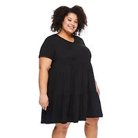 George Women's Plus Tiered T-Shirt Dress