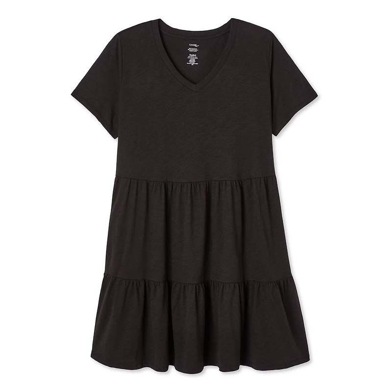George Women's Plus Tiered T-Shirt Dress