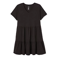 George Women's Plus Tiered T-Shirt Dress