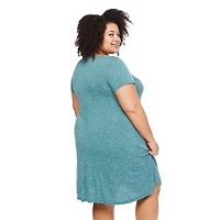 George Women's Plus Swing Dress, Sizes 1X-4X