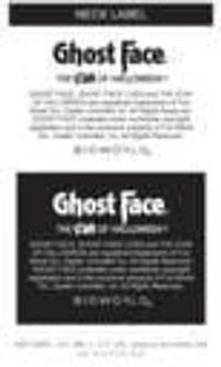 MENS LICENSED HORROR SCREAM T-SHIRT