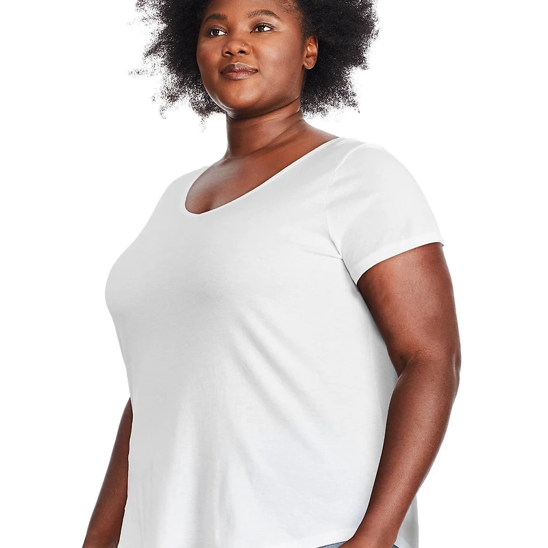 George Women's Plus V-Neckline Tee