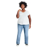 George Women's Plus V-Neckline Tee