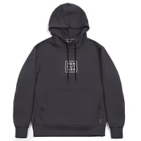 Chandail manches longues à capuchon Dark Black pour hommes