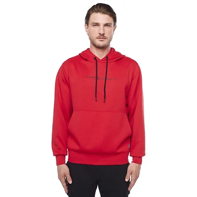 Chandail manches longues à capuchon Dark Black pour hommes