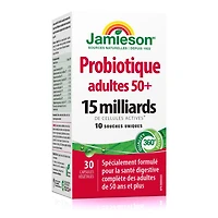 Jamieson Adults 50+ Probiotic Capsules, 15 CFU, 30 Count, 30 Capsules