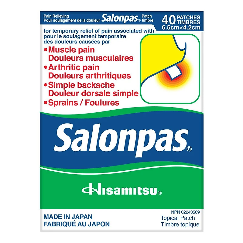 Salonpas Pain Relieving Patch