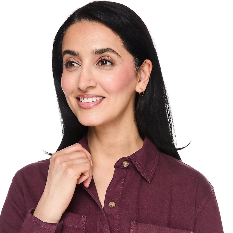 Iyla Women's Garment Washed Denim Shirt Dress