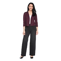 Veste courte en tricot à manches 3/4 Iyla pour femmes