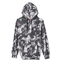 Paisley Sky Maternity Puff Sleeve Kangaroo Pocket Hoodie