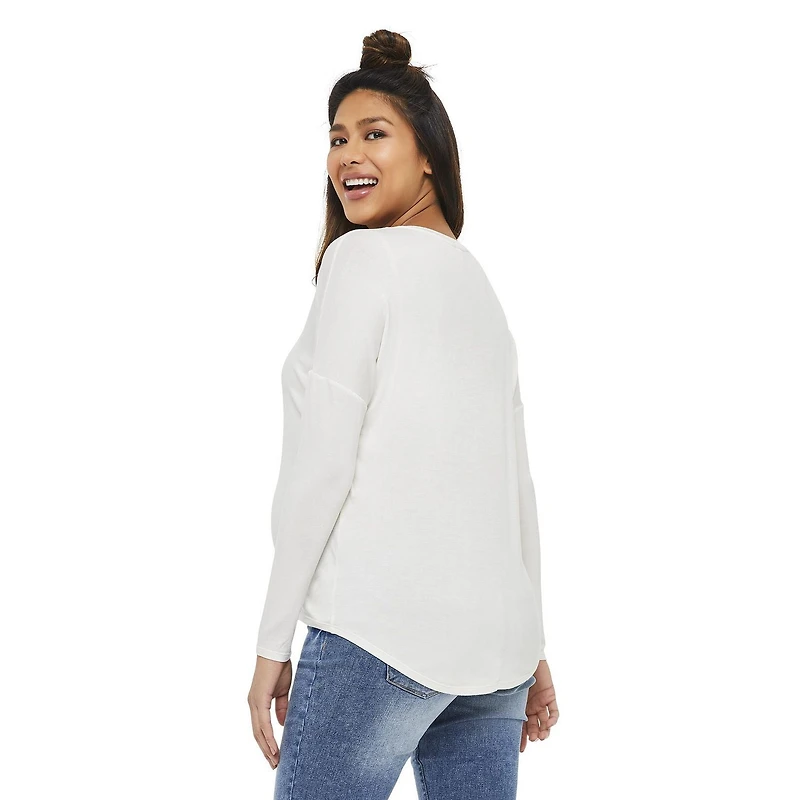 Haut avec manches chauve-souris Paisley Sky Maternité