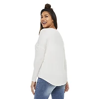 Haut avec manches chauve-souris Paisley Sky Maternité