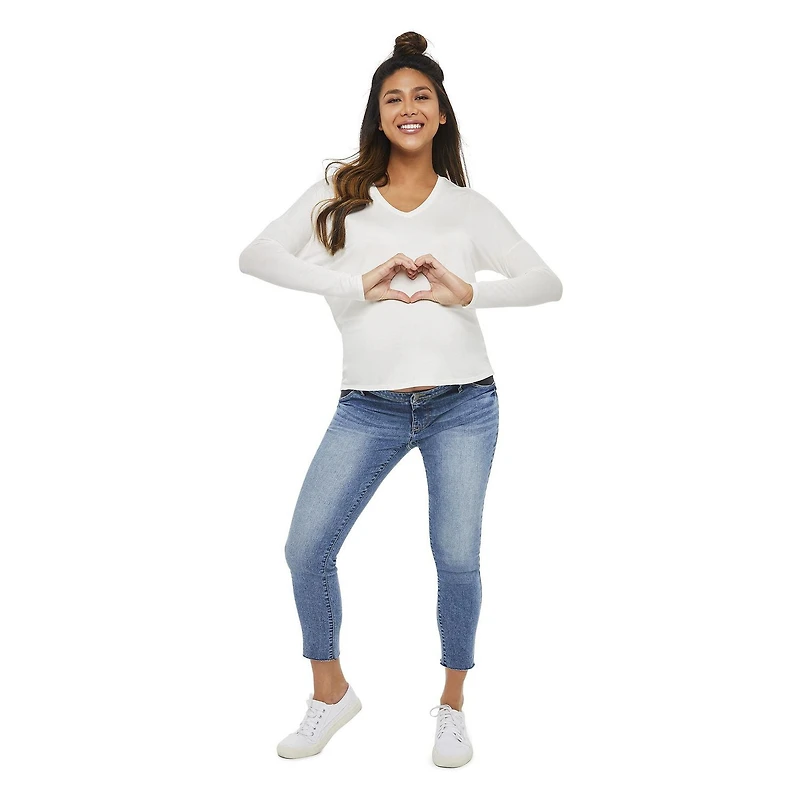 Haut avec manches chauve-souris Paisley Sky Maternité