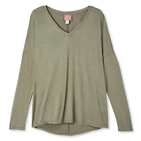 Paisley Sky Maternity Dolman Sleeve Top