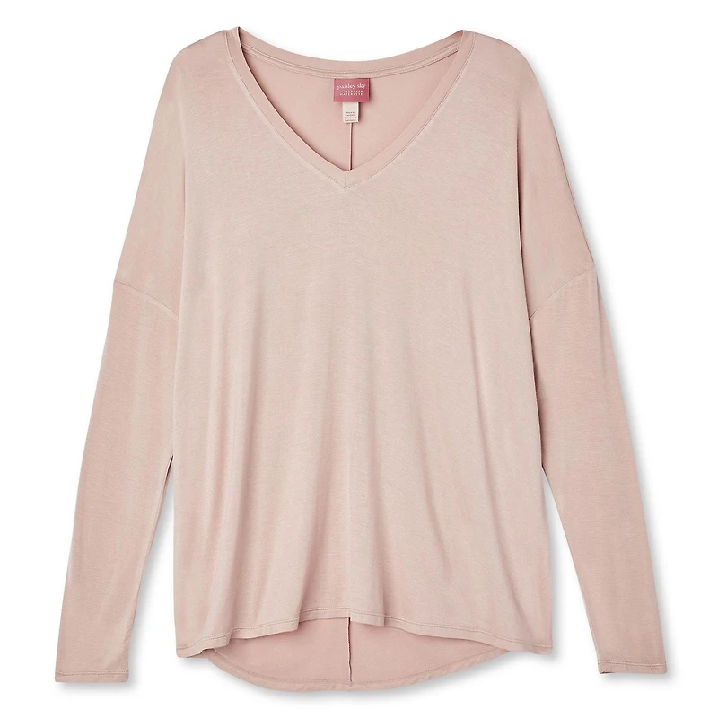 Haut avec manches chauve-souris Paisley Sky Maternité