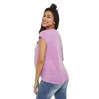 T-shirt imprimé avec ourlet torsadé Paisley Sky Maternité