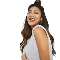 T-shirt sans manches avec épaulettes Paisley Sky Maternité