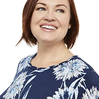 T-shirt à manches courtes avec ornements Penmans Plus pour femmes