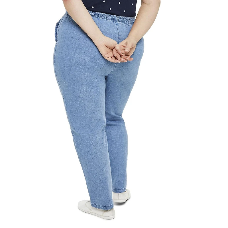 Penmans Plus Women's Pull-On Denim Pant