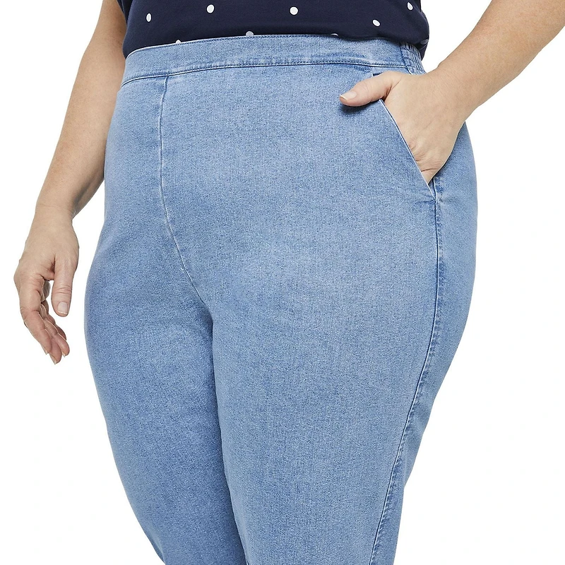 Penmans Plus Women's Pull-On Denim Pant