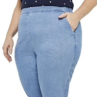 Penmans Plus Women's Pull-On Denim Pant