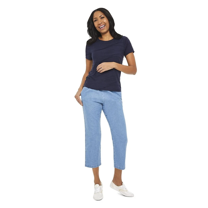 Pantalon enfilable en denim Penmans pour femmes