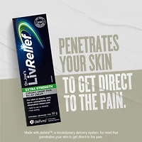 LivRelief Chronic Angry Extra Strength Pain Relief Cream, 50g