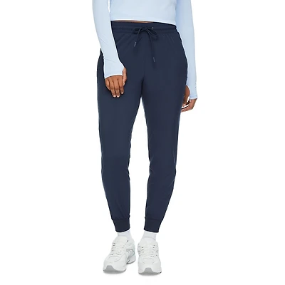 Jogger tissé avec revers côtelés Athletic Works pour femmes Tailles TP–TTG