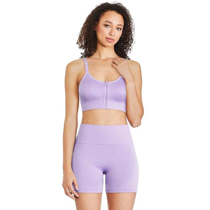 Athletic Works Women's Zipper Bra