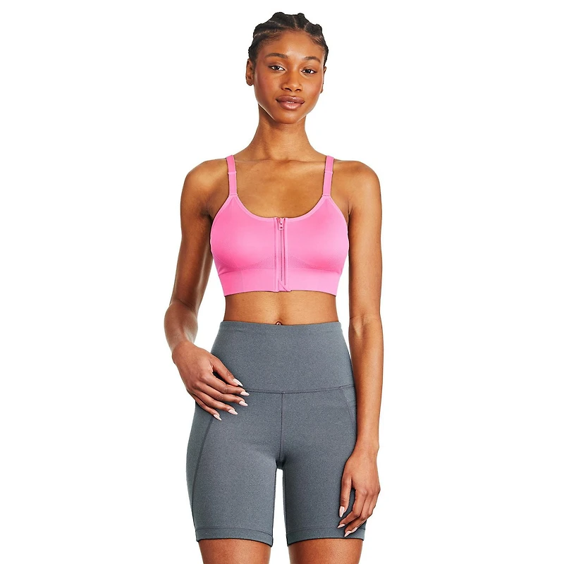 Athletic Works Women's Zipper Bra