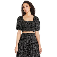 George Women's Smocked Bodice Top