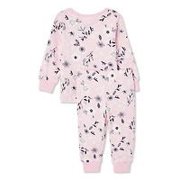 George Baby Girls' Pajama 2-Piece Set