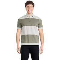 Polo à manches courtes George pour hommes Tailles P-2XL