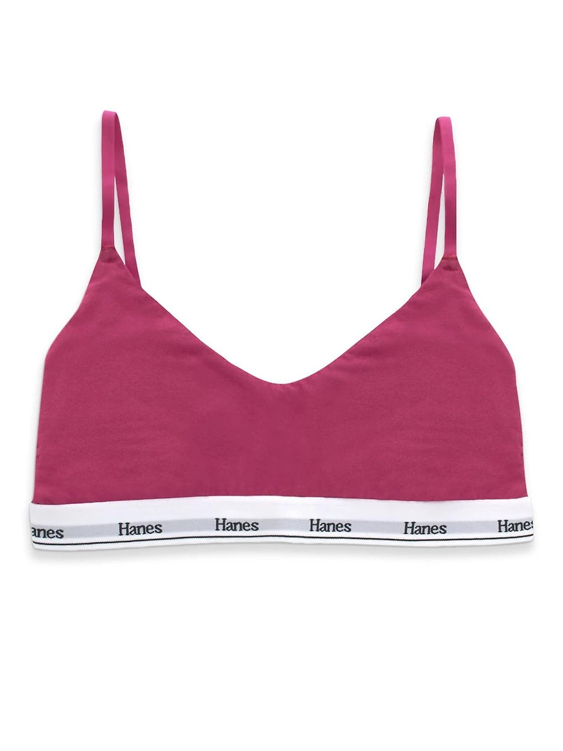 Hanes Originals Bralette a bretelles minces extensible