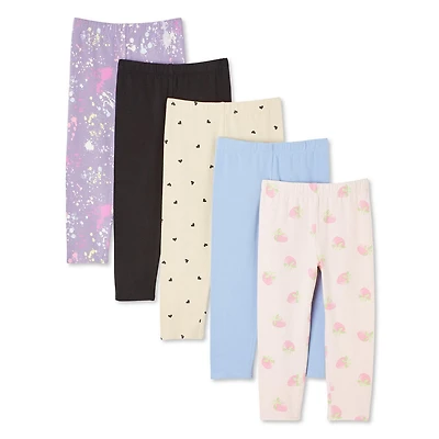 Lot de 5 leggings George pour petites filles